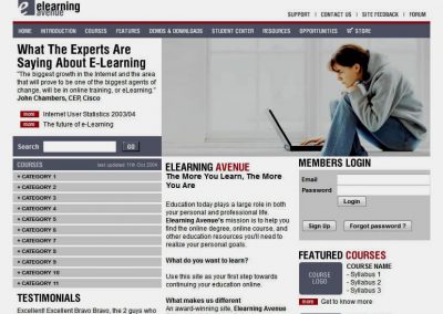 Elearning Avenue (Website)