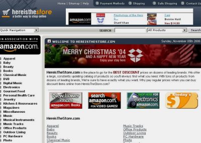 Here Is The Store (Website)