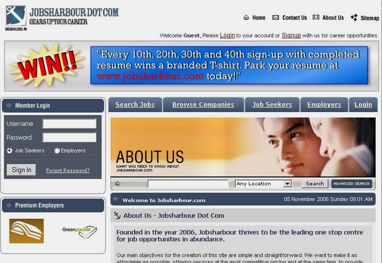 Jobs Harbour (Website)