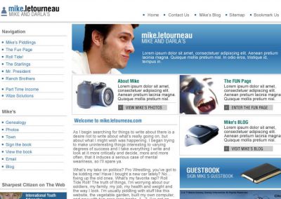 Mike Letourneau (Mockup)