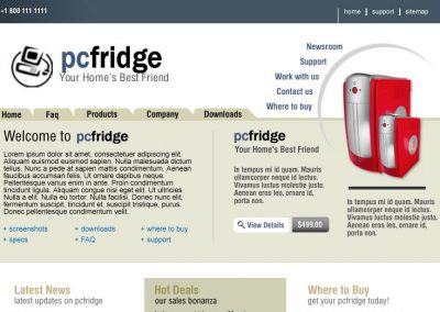 PC Fridge (Mockup)