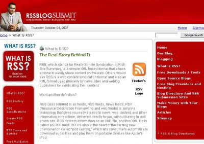 RSS Blog Submit (Website)