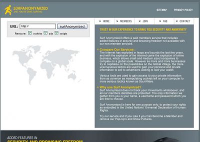 Surf Anonymized (Mockup)
