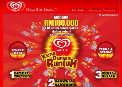 Wall’s Durian Runtuh (Website)