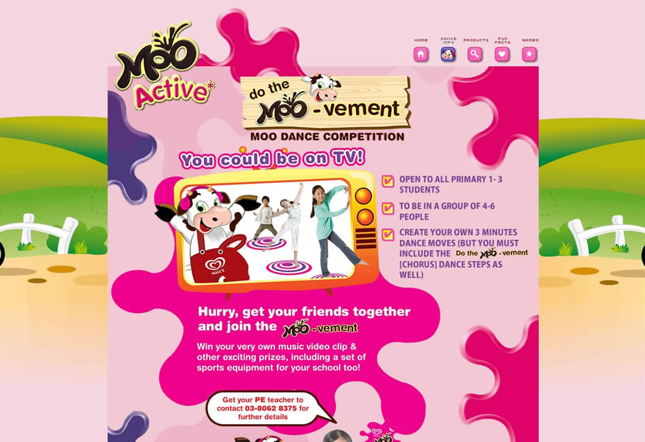 Wall’s Moo Active