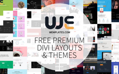 13 Free DIVI Premium Single Page Layouts