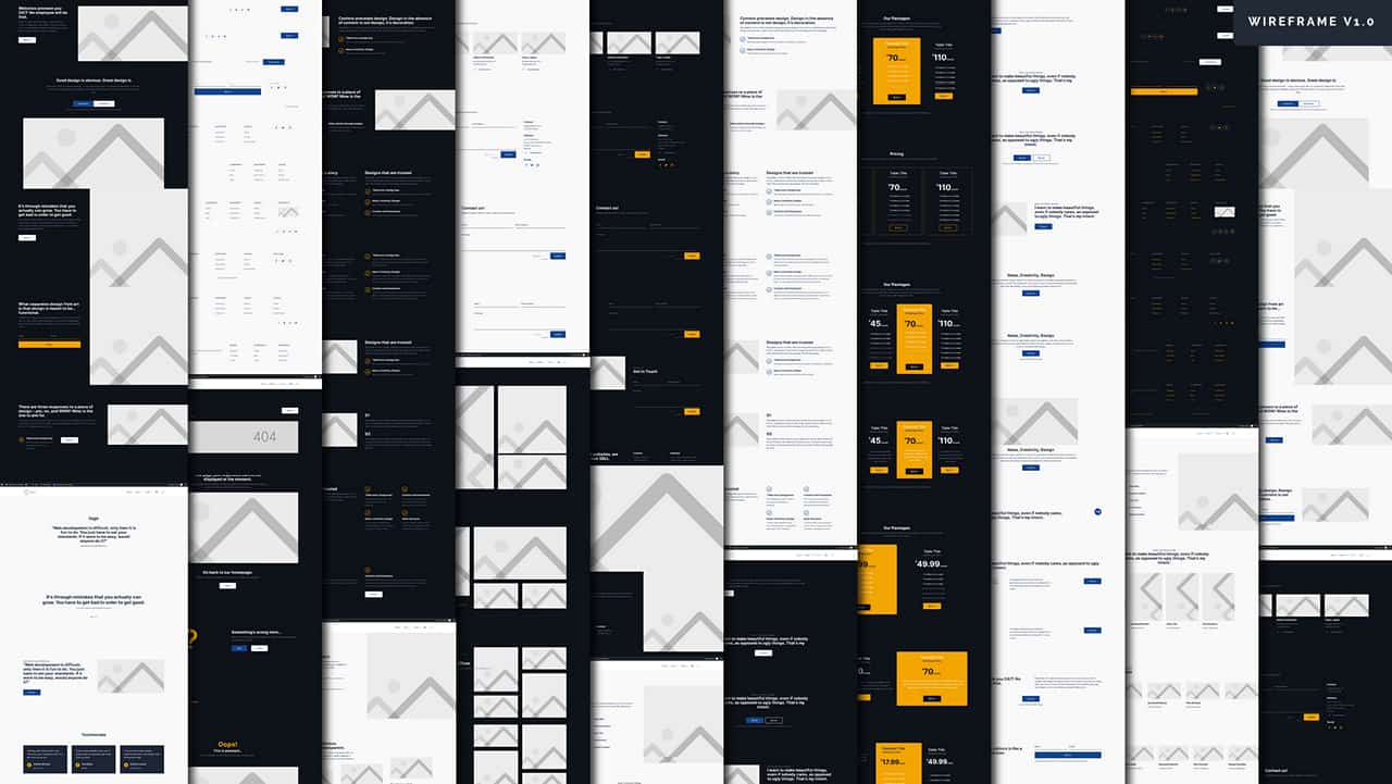 DIVI Wireframe 1.0